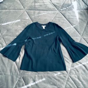 H&M bell sleeve top
